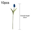 thumbnail image 2 of 10 Uds. De tulipanes falsos de PU, ramo de flores artificiales de tacto Real para decoración de boda, oficina en casa, 2 of 5