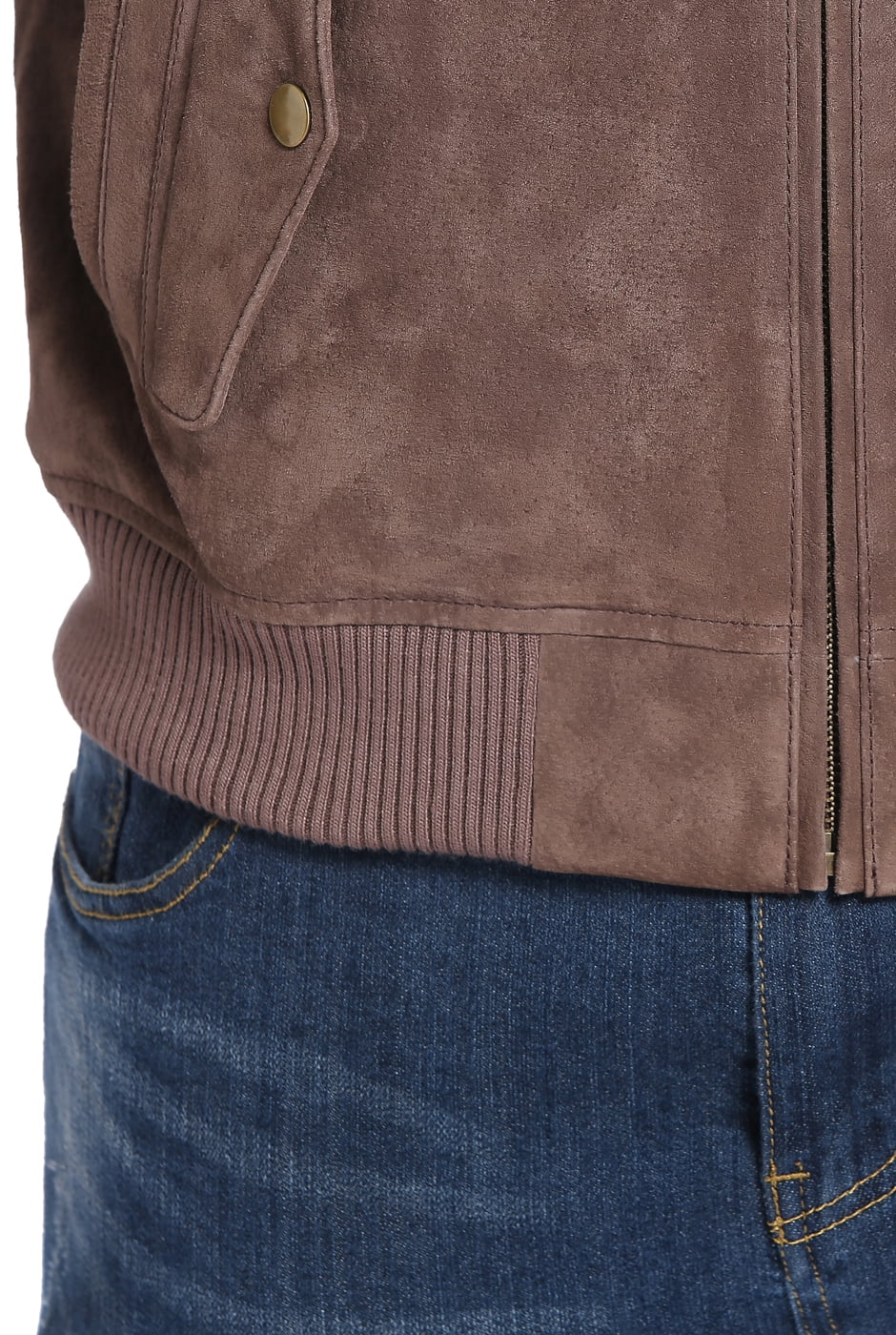 Men Urban Leather Bomber Jacket (Regular and Big & Tall)