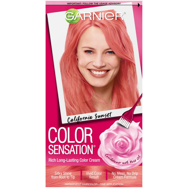 Garnier Color Sensation Hair Color Cream, 7.26 California