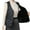 Black, variant on HAiming Womens Fleece Lined Vest Jacket Sleeveless Casual Padded Coat Snap Button Winter Warm Inner Outwear