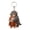 C, variant on Yucurem 1pc Crochet Punch Monkey Keychain Cute Animal Bag Charm Handmade Monkey-hug Keychain Cute Knitted Animal Keyring for Backpack Handbag Or Car Keys