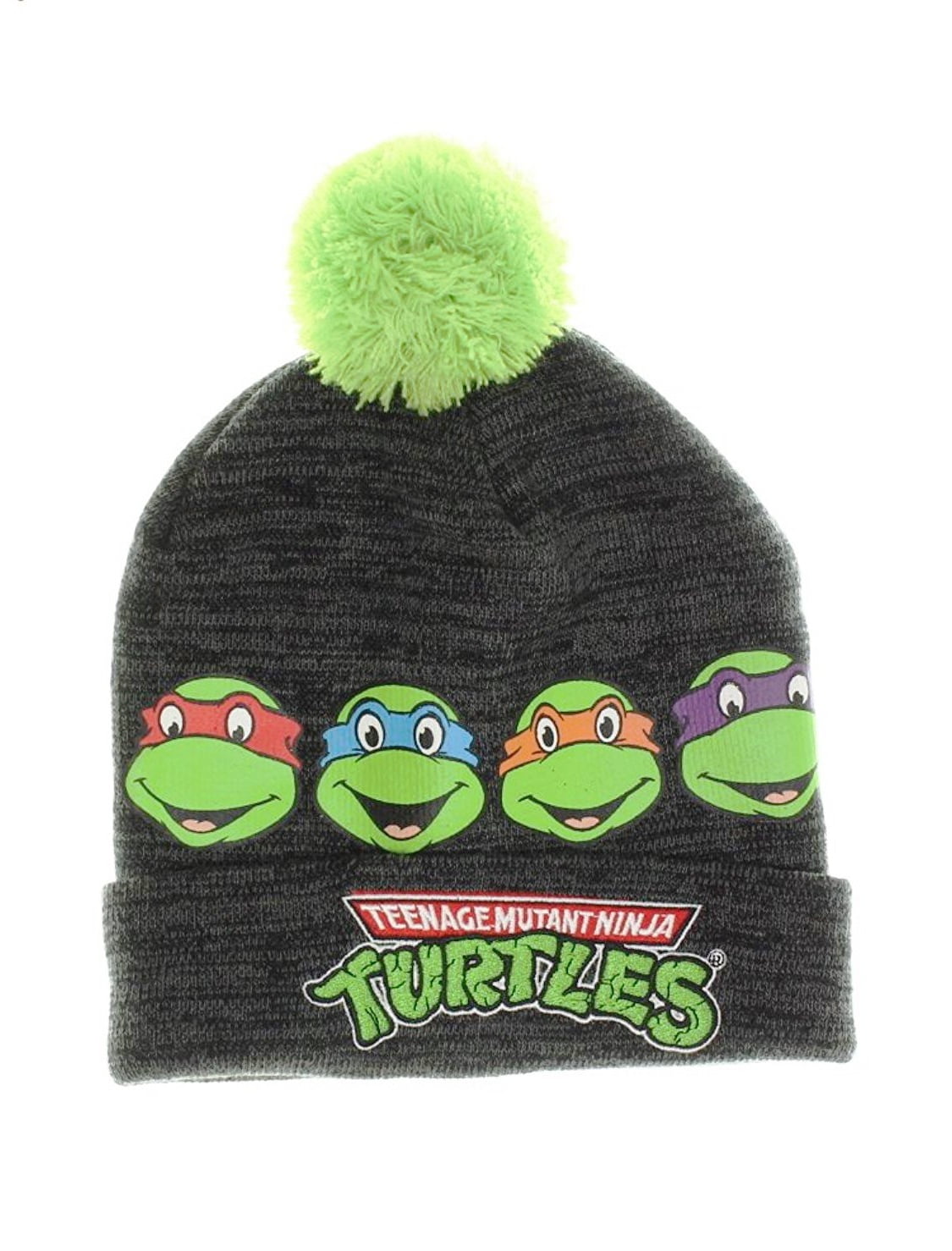 One size Teenage Mutant Ninja Turtles Reversible Beanie Hat 