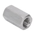 thumbnail image 4 of Lot de 10 Écrous de Couplage Hexagonal M8, Connecteurs de Tige Filetés en Acier Inoxydable 304 - Argent, Antirouille et Durables pour Décoration Intérieure, Entretien Mécanique/équipement/tuyauterie, Installation Facile, 4 of 6