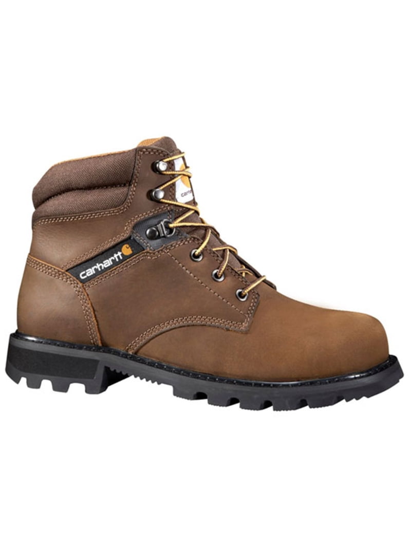 Carhartt Dark Brown Lace-Up Safety Toe Work Boots Men main image 4