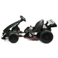 thumbnail image 3 of Audi Sport 24V Big Kids Drifting Ride-On Go Kart (Black), 3 of 12