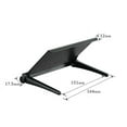 thumbnail image 6 of 3 Pcs Shelf Tv Stand Storage Rack Router Screen Tops Computer Monitor Bracket Mount, 6 of 6