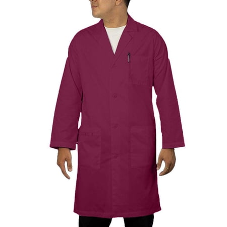 Panda Uniform by HeedFit Unisex 40 Medical Lab Coat – 6XL Wine