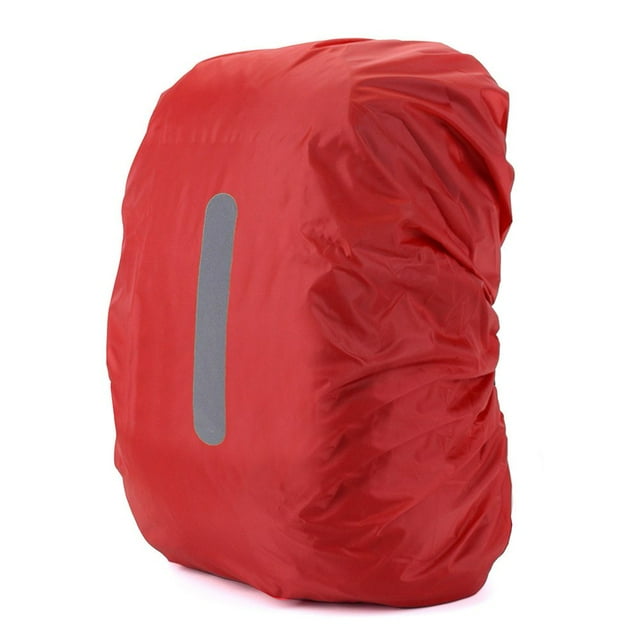 Dsseng Sac à Dos de Voyage Extérieur Housse de Pluie Randonnée avec Bande Réfléchissante de Sécurité 8-00L