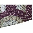 thumbnail image 2 of Better Trends 24" x 66" Runner Braided Rug 100% Polypropylene Durable and Stain Resistant Reversible Indoor Area Utility Rug, Country Stripe Collection - Burgundy Stripe, 2 of 5