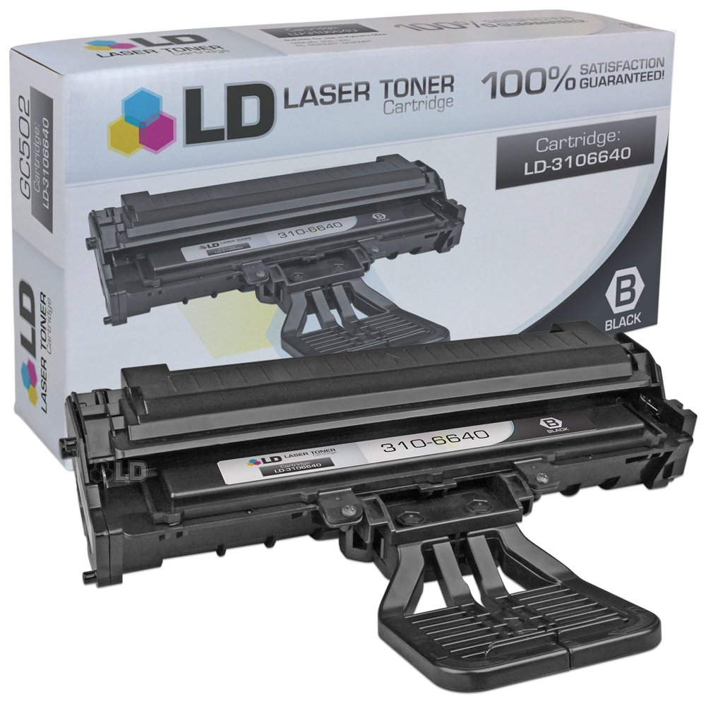 LD Compatible Replacement for Dell 3106640 (GC502) Black Laser Toner