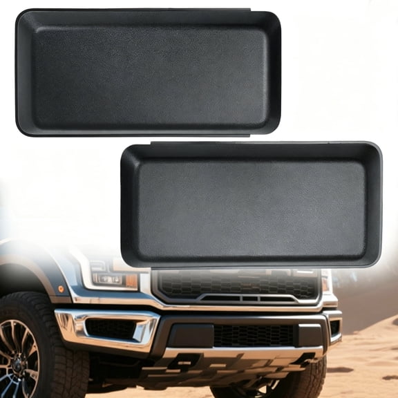 AUTOXBERT Front Bumper Guards Inserts Pads End Caps Cover Set Fit for Ford F150 2018-2020