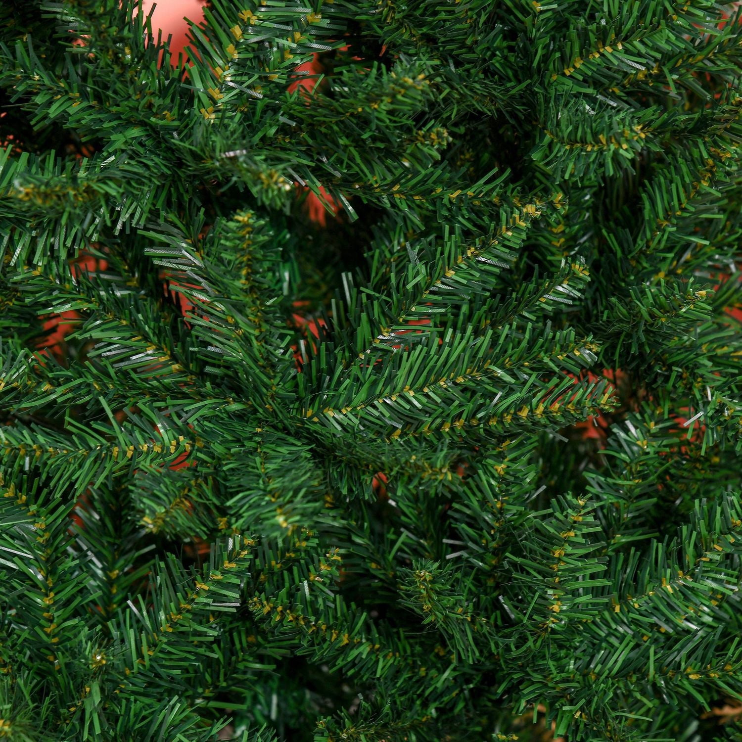 Homcom Arbre de Noël artificiel de 2,1 m, arbre de Noël avec support en métal et 865 embouts de branches, décoration de vacances, vert