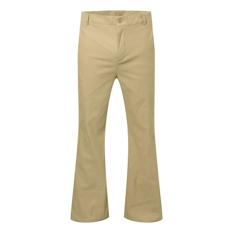 SRZYMJ Mens Winter Pants Modern Men's Casual Dress Trousers with Flared  Design and Comfort Pocket for Business Daily Holiday - Walmart.com