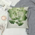 thumbnail image 2 of HENGT  Green Plant Throw Pillow Covers Decorative Green Succulent Leaves Square Pillow Cases Farmhouse Spring Green Plants Cushion Covers for Sofa Couch Home Decoration, 2 of 5