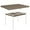 Coffee, variant on Outsunny Retractable Pergola Roof, Sun Shade Cover for 10' x 7' Pergola