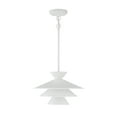 thumbnail image 3 of Trade Winds Lighting 1-Light Pendant Light In White, 3 of 6