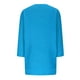 thumbnail image 4 of Suéteres Umfun para mujer, sueltos, informales, de punto, lisos, estampados, cuello redondo, manga 3/4, suaves al tacto, ligeros, azul claro, talla S, 4 of 5