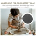 thumbnail image 4 of LIFKOME Ceramic Bat Pad Accessories For Home Users Dark Grey 1Set Preventing Slipping, 4 of 7