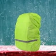thumbnail image 3 of Zaino riflettente sicuro Copertura antipioggia Escursionismo Campeggio Verde Cola  funda de mochila, 3 of 8