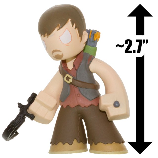 Daryl: ~2.7" Walking Dead x Funko Mystery Minis Vinyl Mini-Figure Series Funko -