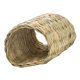 thumbnail image 4 of Túnel de hierba para mascotas, túneles de tejido de paja ligeros naturales, juguete de tubo para mascotas pequeñas, hámsteres, cobayas, chinchillas, ratas, paso de nido de hierba, 4 of 5