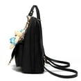 thumbnail image 4 of KVPLBQFD Black Backpack Purse Womens Backpack Travel Computer Backpack Middle School Backpack Small Mens Backpack Womans Backpack Bags for Women, Black One Size, 4 of 9