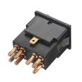 thumbnail image 5 of 7 Pins Black Hazard Warning Lamp Switch For Land Rover Defender 90 130 Yuf101490, 5 of 5