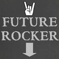 thumbnail image 2 of CafePress - FUTURE ROCKER Maternity T Shirt - Maternity Dark T-Shirt, 2 of 3