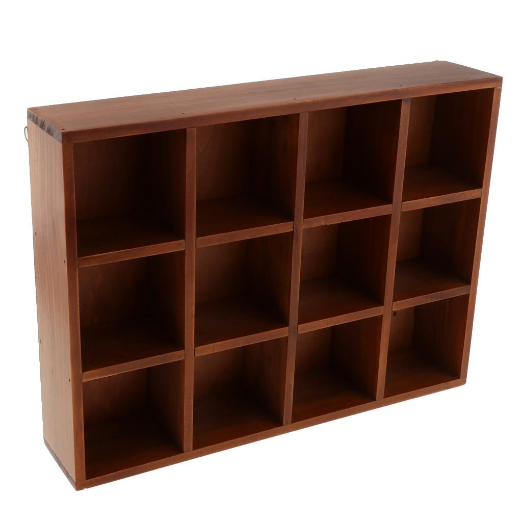 Display Shelf for Hair Wax - Small - Storage Shelving Unit - Wooden Or