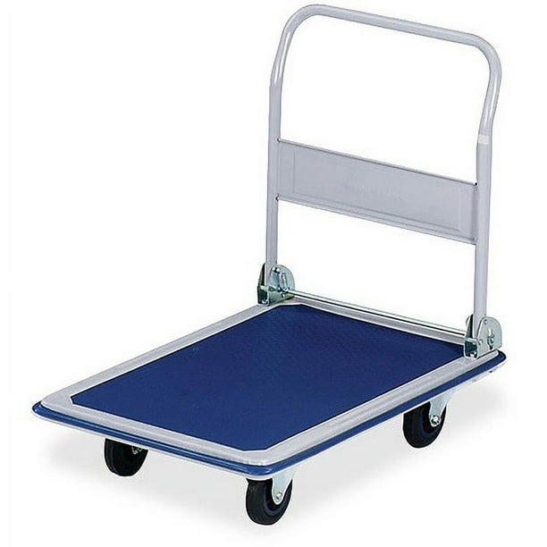 Sparco Folding Platform Truck - Tubular Handle - 330 lb Capacity - 4 Casters - 4 Sparco Folding Platform Truck - Tubular Handle - 330 lb Capacity - 4 Casters - 4