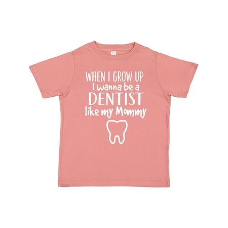 

Inktastic Future Dentist Like Mommy Gift Toddler Boy or Toddler Girl T-Shirt