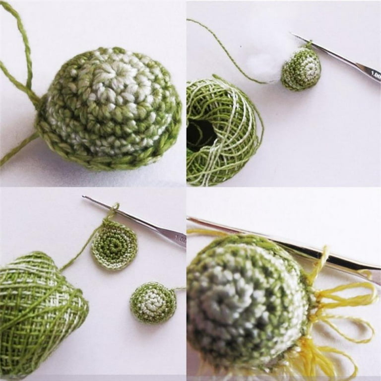 100pcs Crochet Set Fil Aiguilles à Tricoter Outils à Coudre