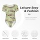 thumbnail image 4 of Balery Twig Sloth Body de cuello redondo de manga corta para mujer Tops de manga corta Tops básicos-X-Large, 4 of 7