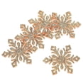 thumbnail image 3 of Here's a polished and professional product description based on your input:\n\n \n\n**30pcs DIY Snowflake Shape Hair Accessories – Chic Gold Snowflake, 3 of 5