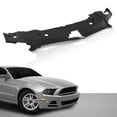 thumbnail image 2 of CROSSDESIGN Front Radiator Support Cover Compatible with Ford Mustang(Sub-model: Base, GT, Shelby) 2013 2014 DR3Z8C291AA, FO1224113 Black, 2 of 10