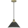 thumbnail image 4 of Quoizel Sparrow 12" Pendant Light in Antique Brass, 4 of 4