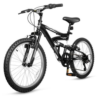 Huffy Alpine 24in Mountain Bike - Silver, Easy Riding, All-Terrain