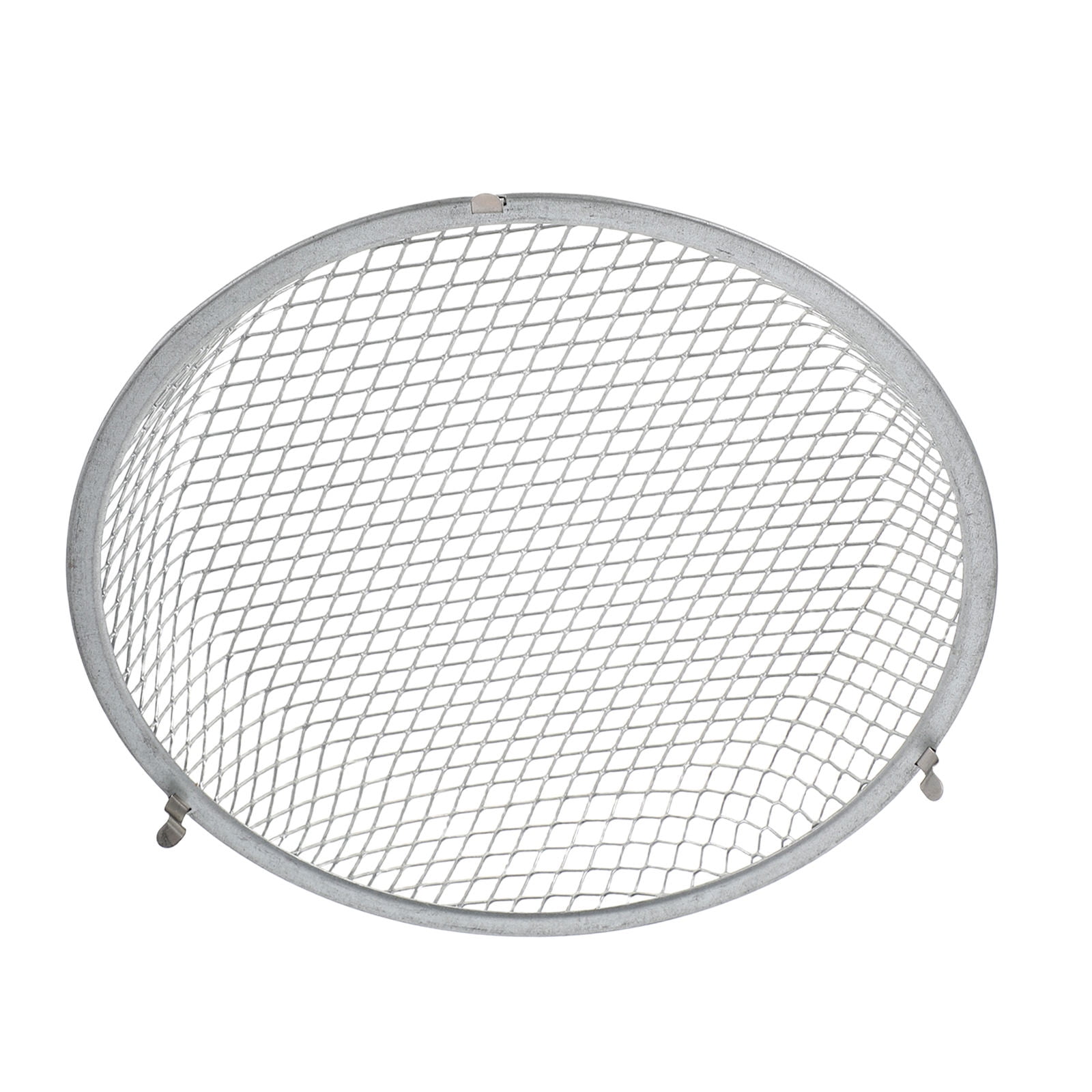 OFFIGAM Plated Silver Mesh Cage Reptile Heat Lamp Cover for Terrarium Protects Snakes Lizards Turtles