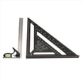 thumbnail image 3 of Escuadra de de 12 Pulgadas y Escuadra Triangular Combinada, Escuadra de Carpintero, Escuadra de para Carpintería, Diseño de Transportador de Regla, 3 of 8