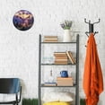 thumbnail image 4 of Yayeee 10" Wall Clock Battery Operated Quartz Round Silent Non-Ticking Home Decor, Beautiful Mountain, 4 of 6
