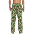 thumbnail image 3 of joogoo Men's Pajama Pants Cartoon Monkey Bananas Soft Long Sleep Lounge Pjs Bottoms L, 3 of 7