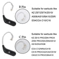 thumbnail image 3 of EZ EAR ZS10 Pro X Bluetooth KZ AZ09 Adaptador inal&aacute;mbrico IEM Bluetooth 5.4 m&oacute;dulo de Aislamiento de Ruido C-Pin Auriculares Bluetooth para KZ EDX/ZSN Pro X/Castor,CCA CRA, 3 of 8