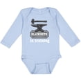thumbnail image 3 of Inktastic Future Blacksmith in Training Boys or Girls Long Sleeve Baby Bodysuit, 3 of 5