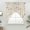 beige, variant on Easter Swag Valances for Windows 2 Pack, Kitchen Window Curtains 36 Inch Length, Vintage Funny Country Bunny Eggs Cute Bow Beige Privacy Swag Curtains for Living Room/Bathroom with Rod Pocket 36"x36"