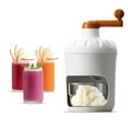 Manual Ice Crusher HandOperated, No Electricity Needed for Shaved Ice