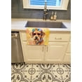 thumbnail image 2 of Carolines Treasures DAC2449KTWL 25 x 15 in. Airedale Terrier Hippie Dawg Kitchen Towel, 2 of 6