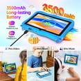 thumbnail image 4 of FITIFUN Kids Tablet 7 inch Android 13 Tablets,4(2+2)GB RAM 32GB ROM,Quad-Core,HD IPS Display, Wifi, Parental Control, Dual Camera-Blue, 4 of 8
