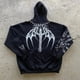 thumbnail image 5 of Sudadera con capucha Y2K 2023, nueva sudadera con estampado de moda gótica hip hop, sudadera punk holgada informal, ropa de calle para hombres y mujeres, 5 of 5