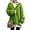 Green, variant on Women's Winter Chunky V Neck Long Sleeve Loose Cable Knit Sweater Pullover
