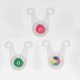 thumbnail image 1 of 1pcs Rubber Tent Light GuardRope Hung Light Outdoor Camping Hiking Warning Light IPX4 Waterproof Backpack Hung Light, 1 of 5